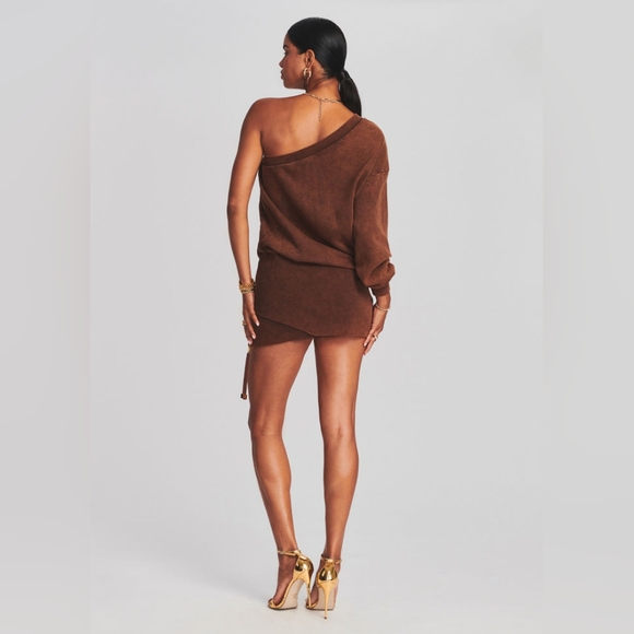 Retrofete Helana Terry Sweatshirt Dress Size M - Picture 2 of 5